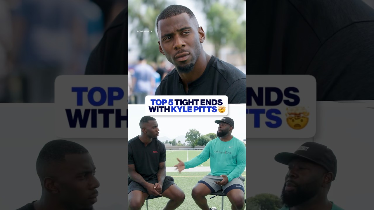 The TOP 5 tight ends ever according to Kyle Pitts 👀