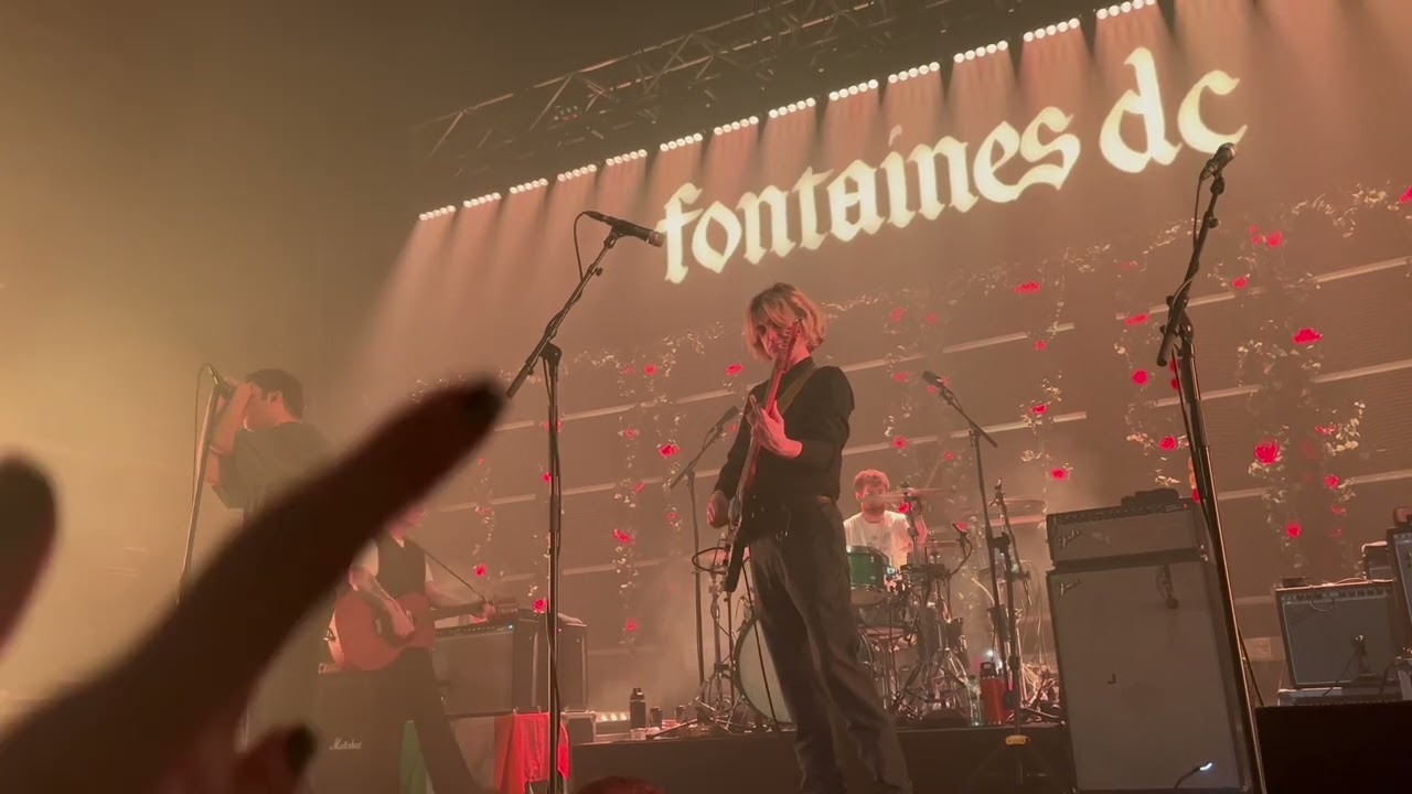 Fontaines D.C. - Jackie Down The Line Live in Glasgow 18/11/22