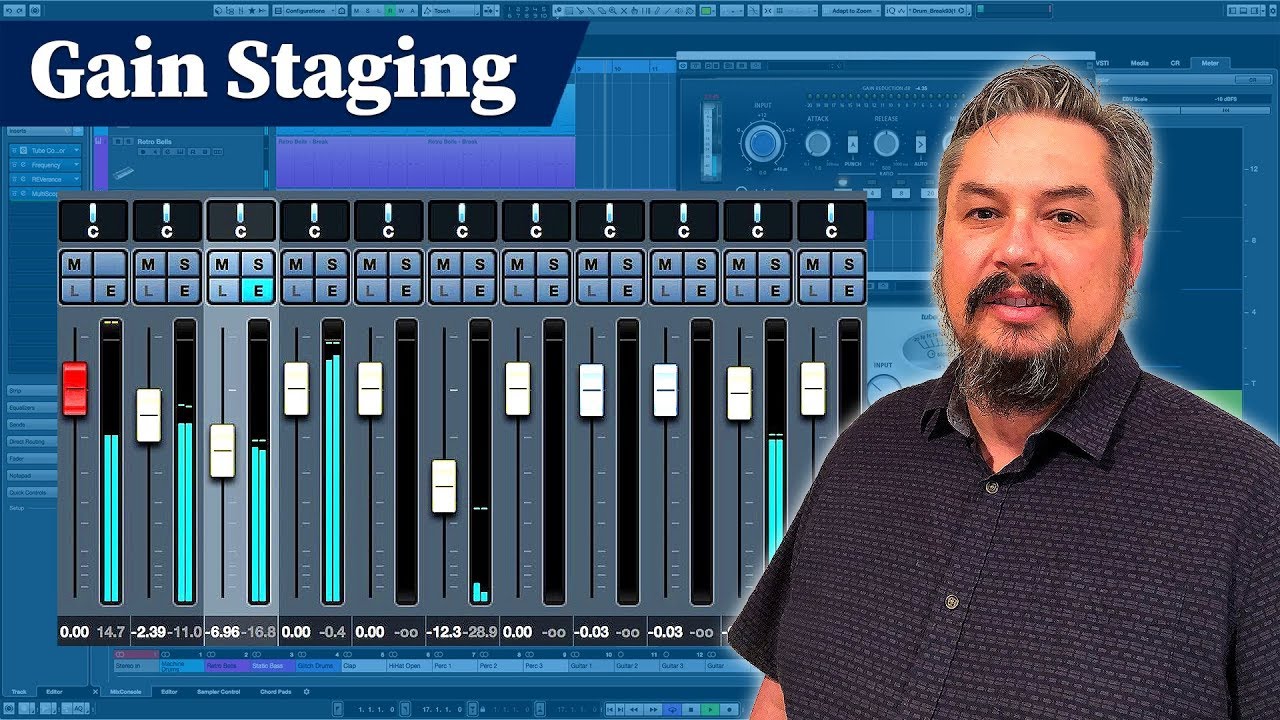 How to do Gain Staging in your Mixes - Mixing Tutorial