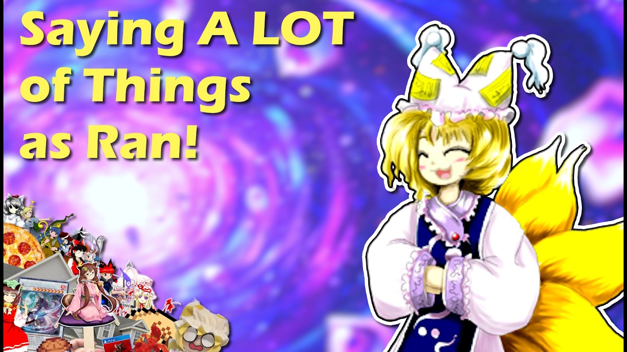 【東方/Touhou】Saying A Lot Of Things As Ran! 🦊🗣️ (Happyflies2 2000 Subscriber Special!!) Touhou Skit