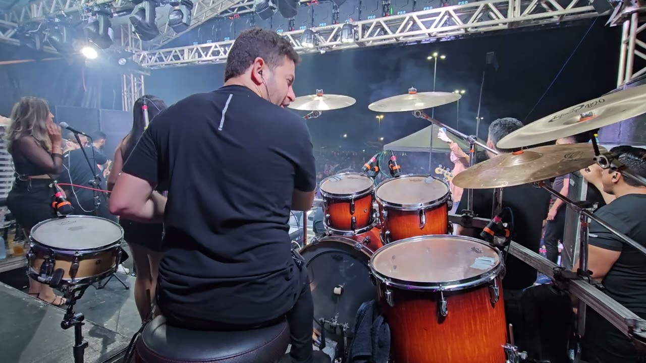 Farofa Batera Baterista do Zé Cantor Maior Saudade