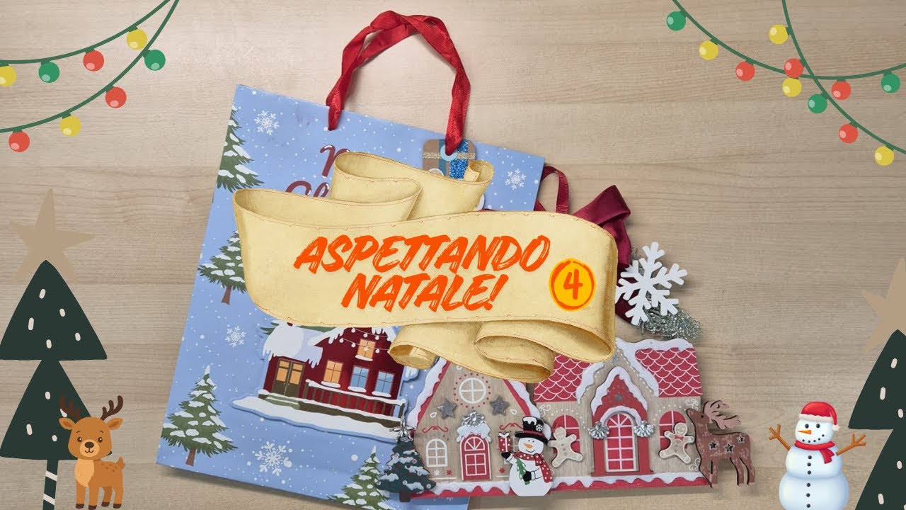 Decorazione natalizia con sagome in balsa! Aspettando Natale! 4