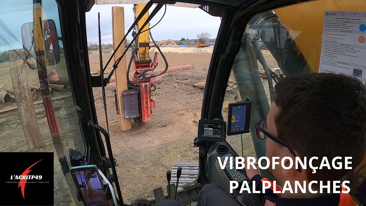 MISE EN PLACE DE PALPLANCHES AVEC MOVAX SUR LIEBHERR 936 /TP