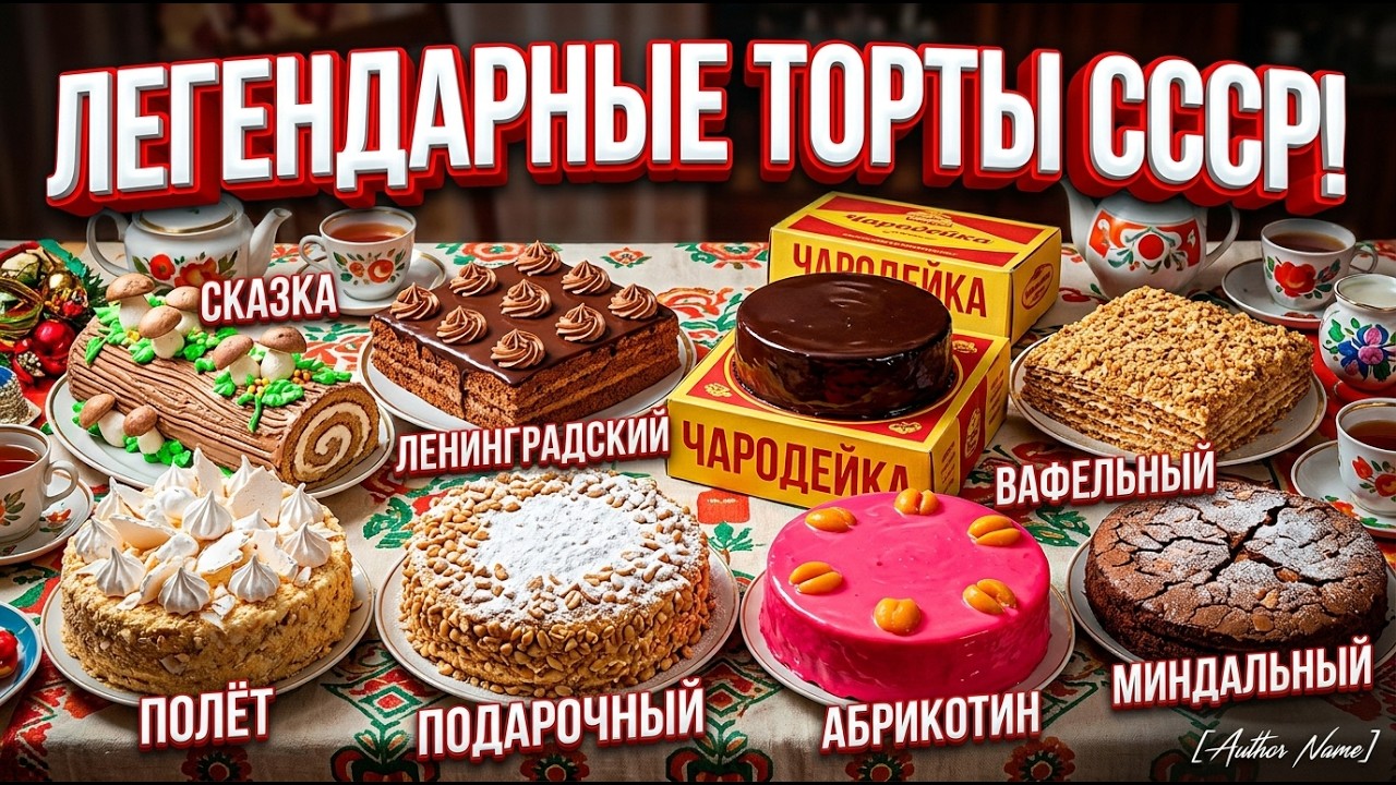 Тайна Торта &laquo;Сказка&raquo; и Хруст &laquo;Полёта&raquo;  8 Легендарных Тортов СССР