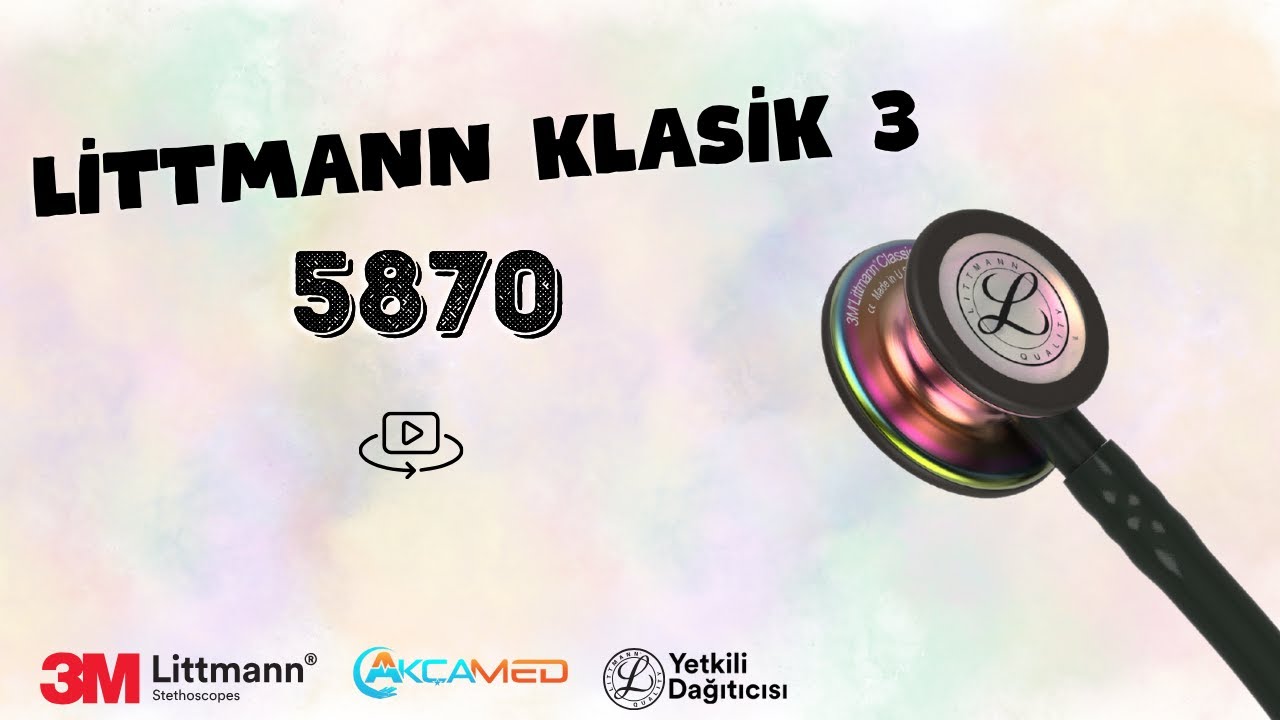 Littmann Klasik 3 Steteskop (5870)