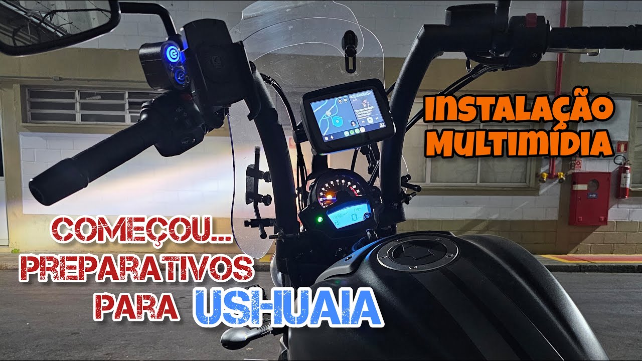 INSTALAÇÃO DE MULTIMIDIA MTC-10 NA VULCAN 650s
