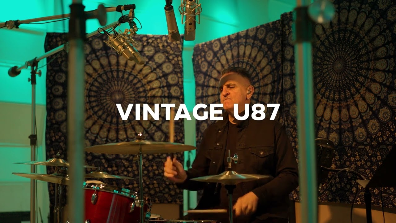 KIWARA AUDIO Sound Archive : KA 87 VS Vintage U87 - Drum Overheads
