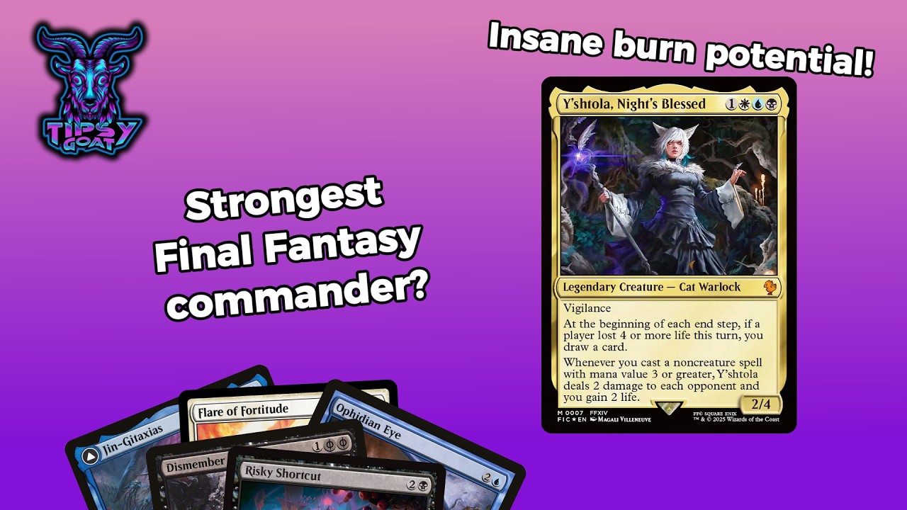 Esper BURN слишком СИЛЬНЫЙ! Колодки за $70, $140 и $280 | Y'shtola, Night’s Blessed FF EDH Deck Tech