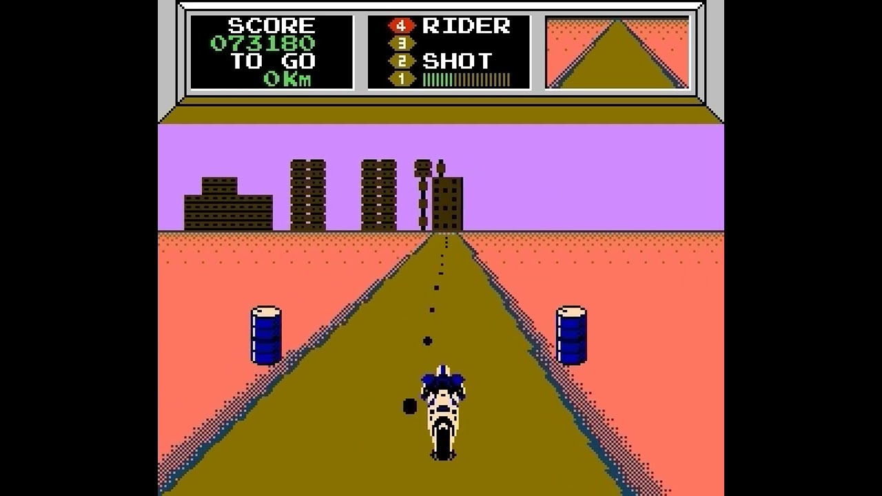 Mach Rider (NES, 1985)