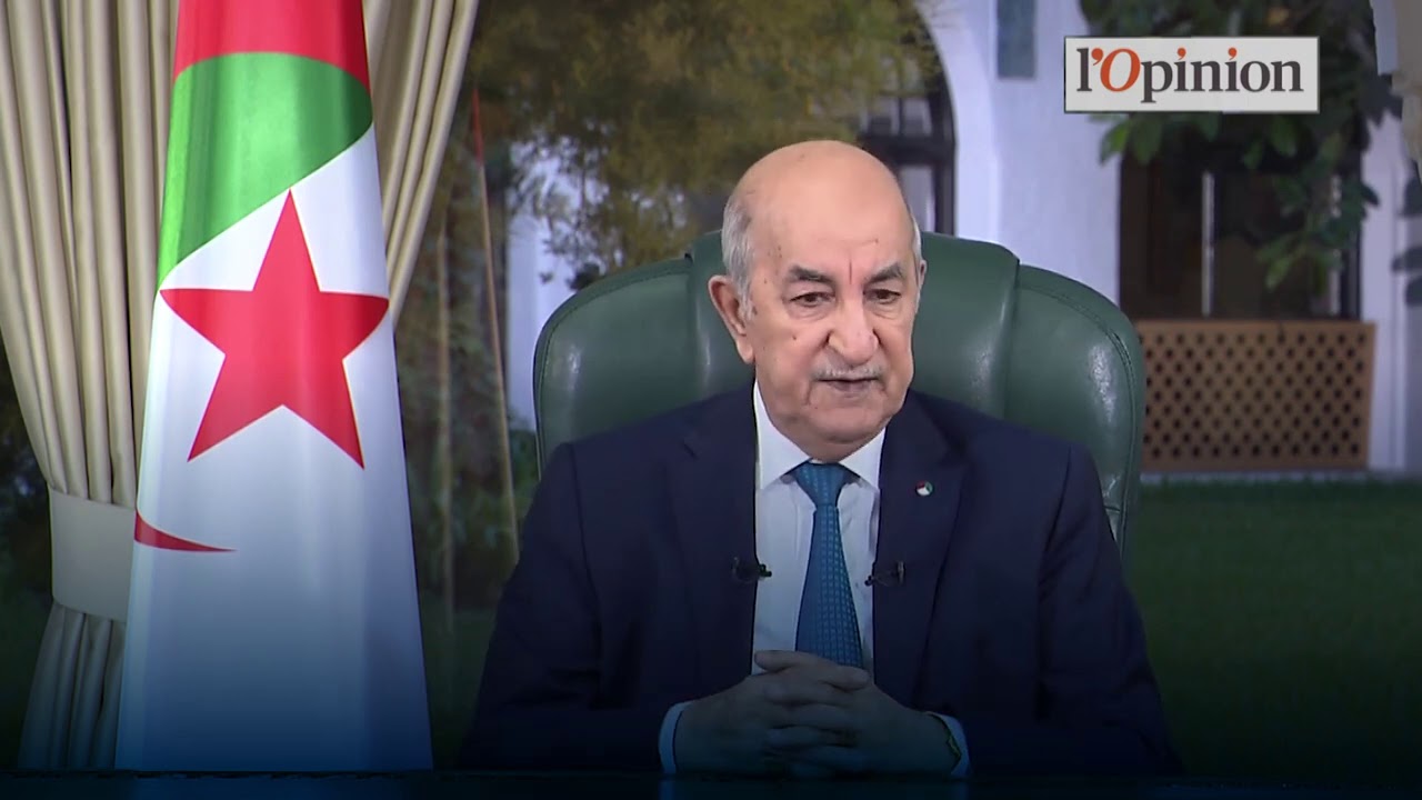إعادة حوار رئيس الجمهورية السيد عبد المجيد تبون مع الصحيفة الفرنسية L'Opinion