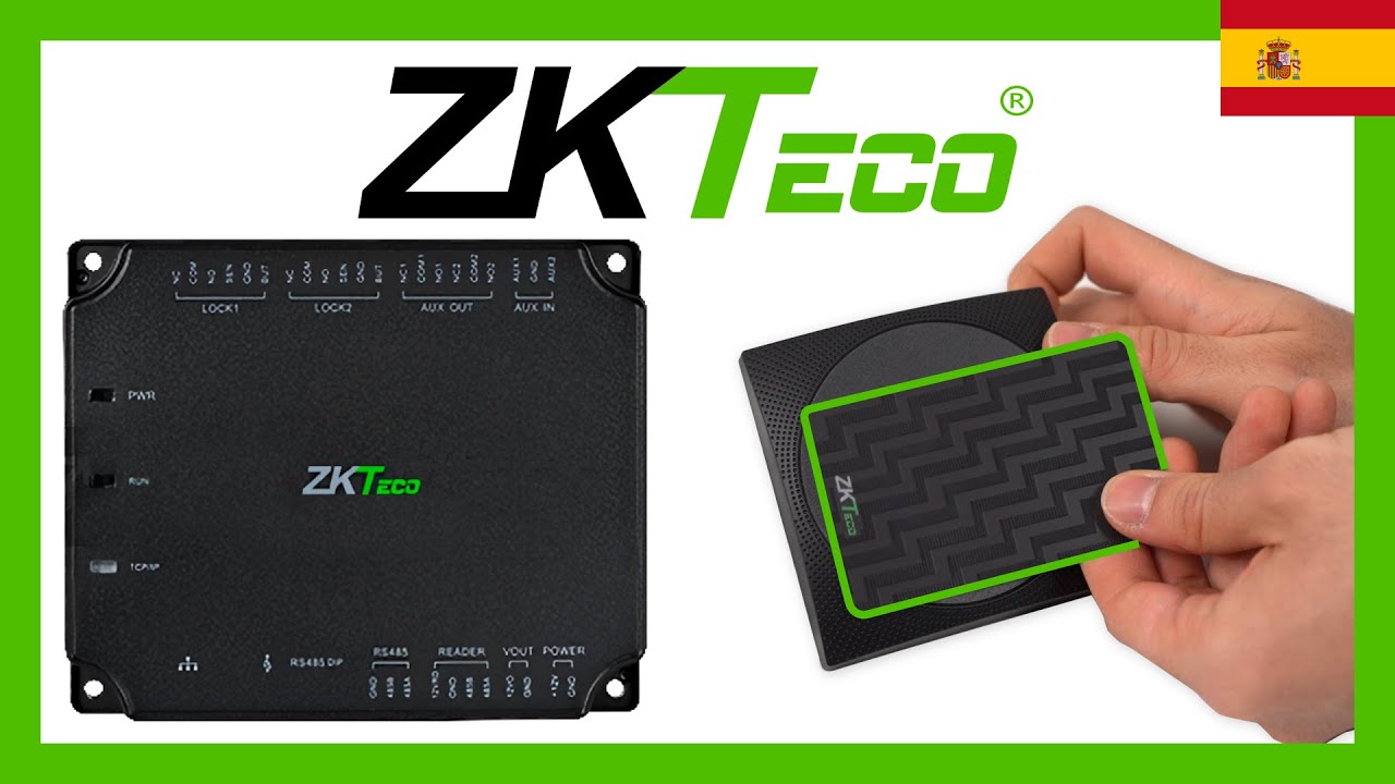 Control de Accesos ZK-C2-260 y Lector de Tarjetas ZKTeco 💳