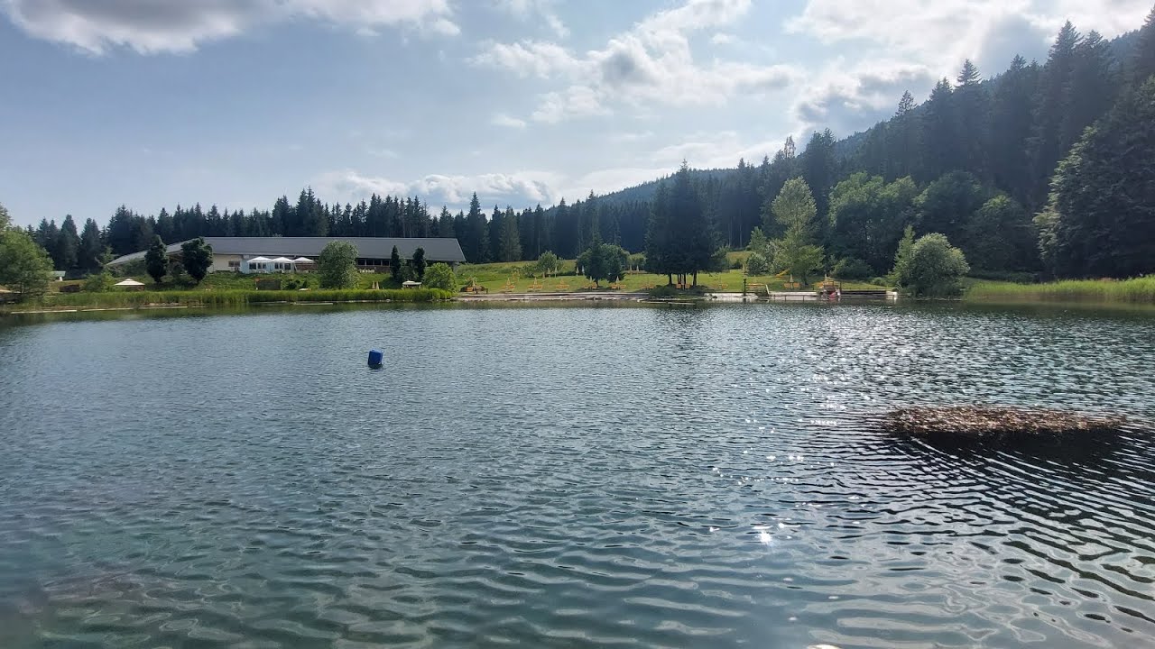 Saluti dal laghetto di Roana, una piccola oasi di pace nell'Altopiano dei Sette Comuni - Asiago (Vi)