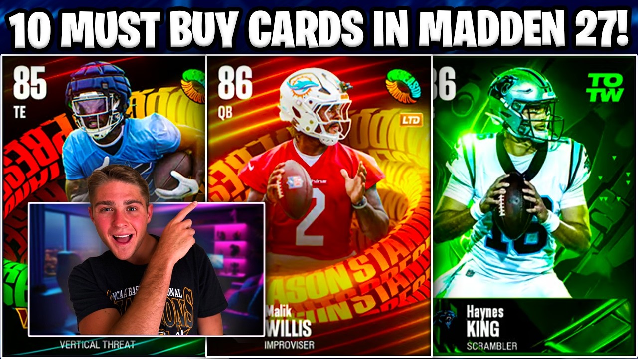 Цены в Madden 27 ПРОСТО БЕЗУМНЫЕ&hellip; Купите эти 10 карточек ПРЯМО СЕЙЧАС!