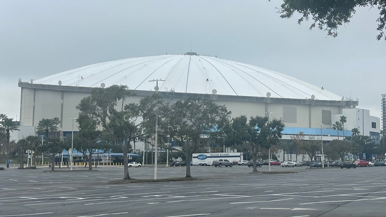 Крыша поля Tropicana завершена (обновление за декабрь 2025 г.)