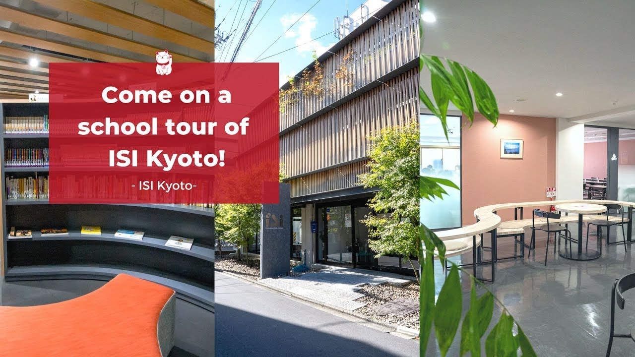 Come on a school tour of my Japanese languages school ISI Kyoto!