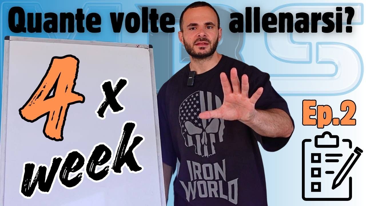 ALLENATI 4 VOLTE A SETTIMANA con queste split!