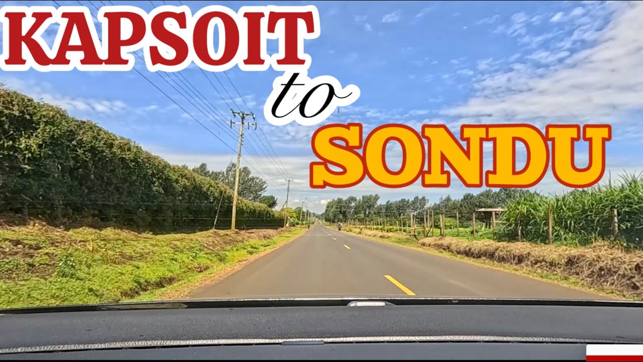 POV: KAPSOIT to SONDU Epic Drive | 38kms| Gopro Hero Black 13-1080p.