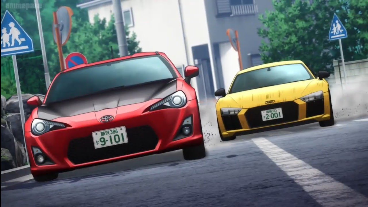 【MF GHOST 3rd Season &bull; EP1】Kanata finally LOCKED IN against Sakamoto (GT86 VS AUDI R8)