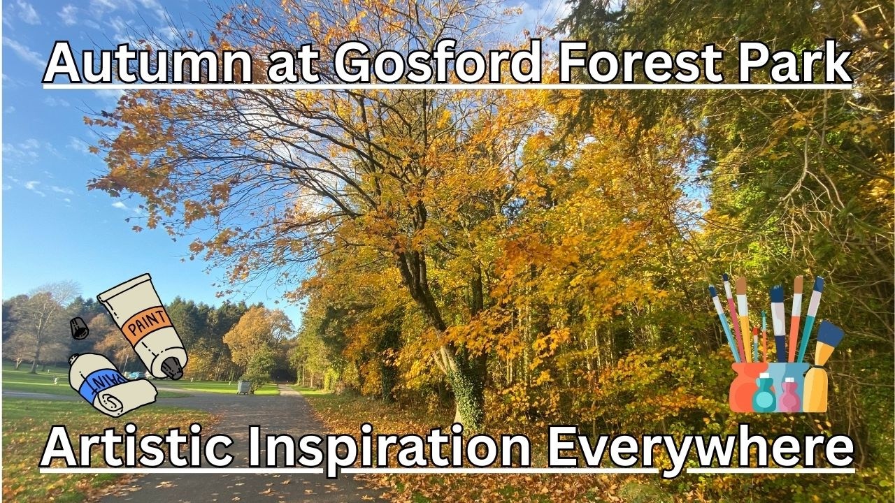 Autumn at Gosford Forest Park. Perfect for painting inspiration