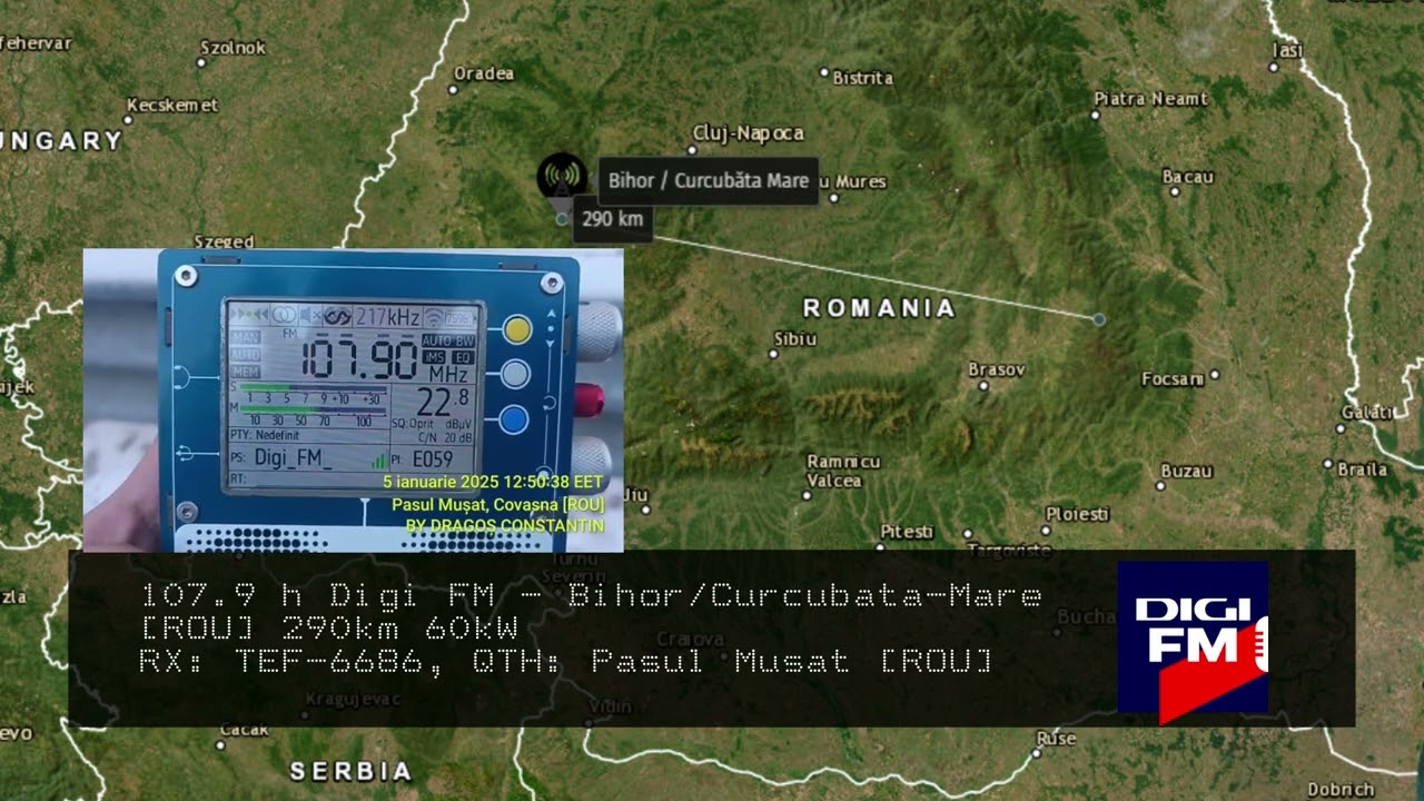 FM DX in Pasul Musat (Covasna) [5.01.2025]