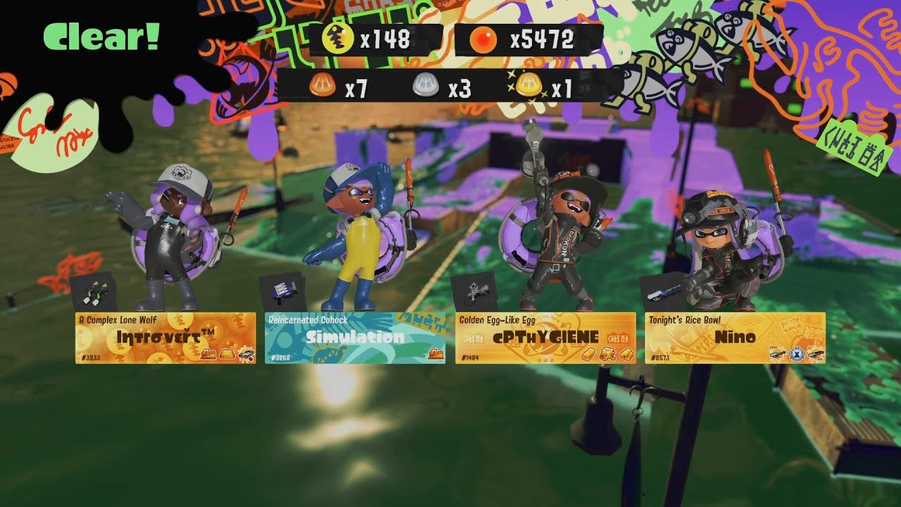 Splatoon 3 - Salmon Run Freelance 