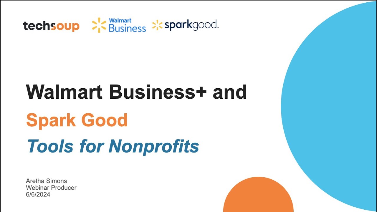 Walmart Business and Spark Good for Nonprofits