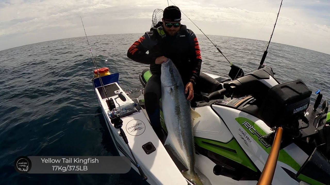 CATCHING BIG FISH ON A JET SKI! - In the Far North with the Boys!