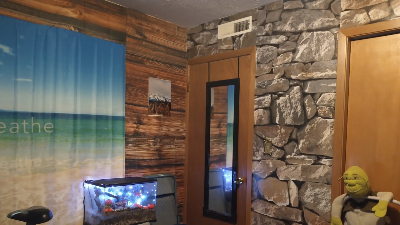 Cabin life!! DIY Room recycle remodel!!apartment decorating for around $100..