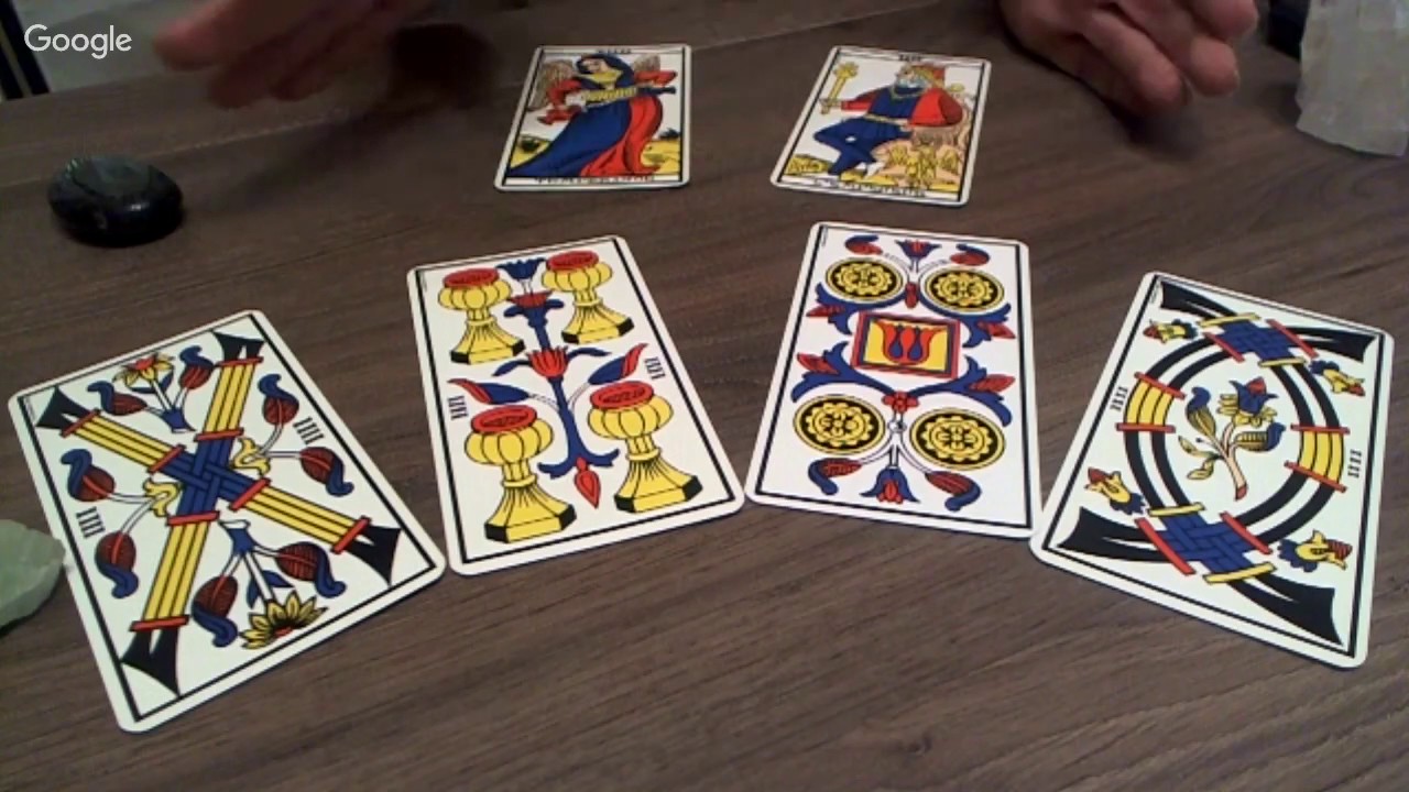 Tarot de Marseille: la série des 4