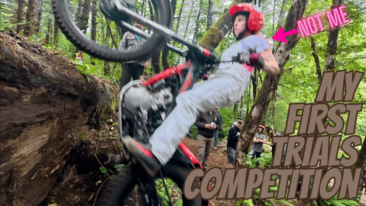 I entered the Rusty Rooster trials competition! #trials #gasgas #dirtbike