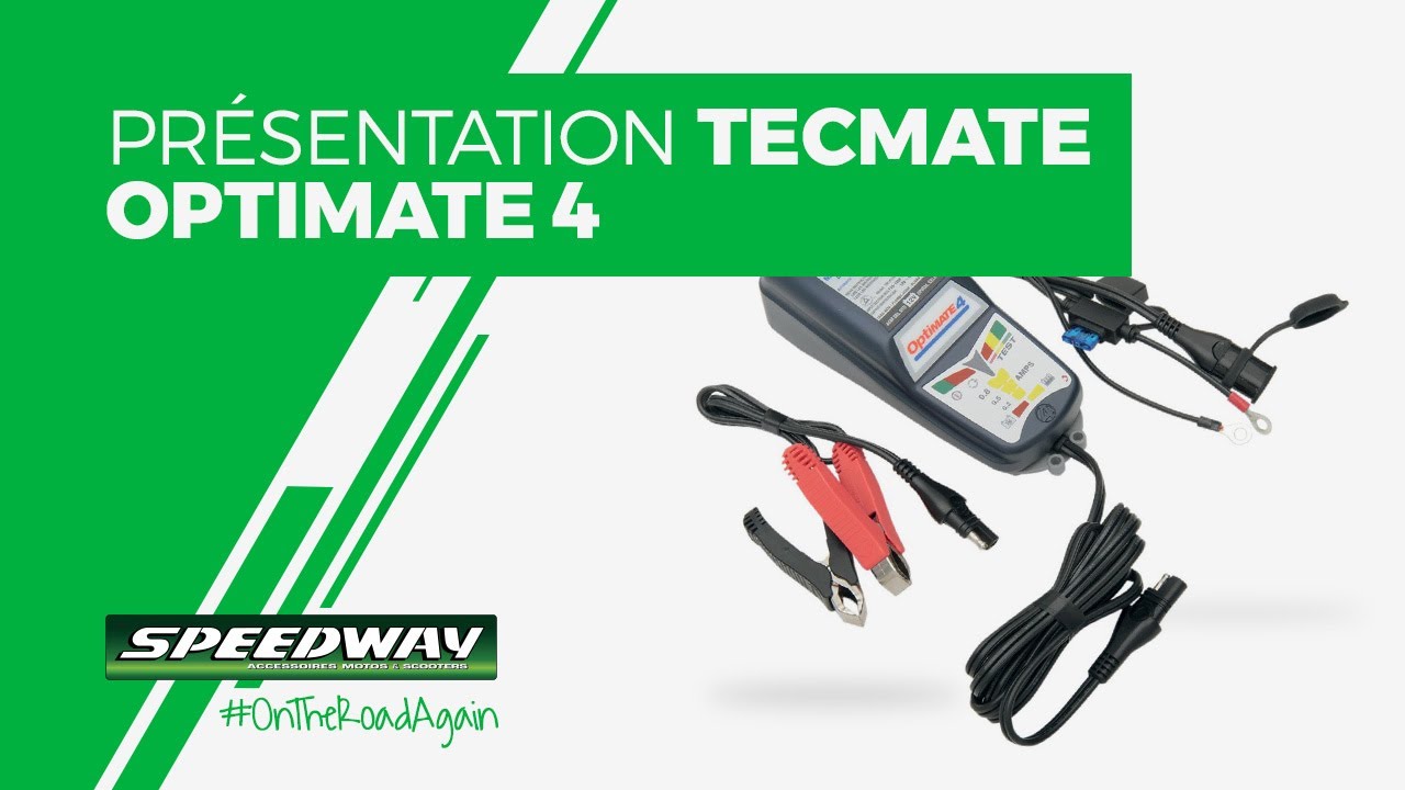 Tecmate Optimate 4 : Le meilleur chargeur de batterie moto intelligent !