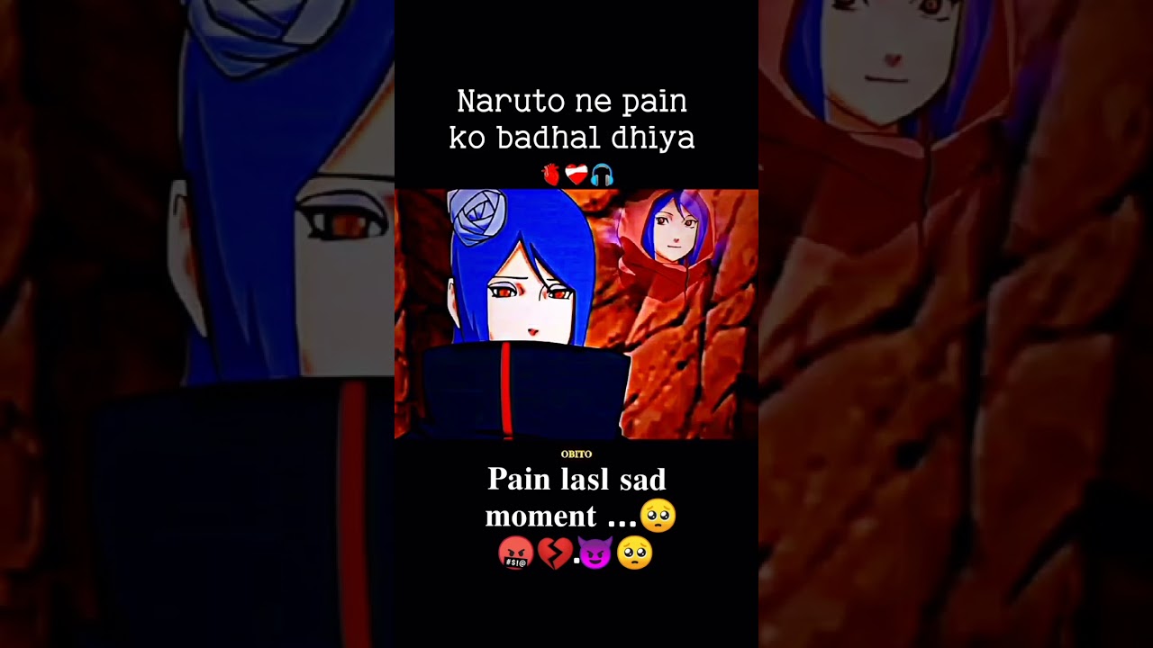 Naruto ne pain ko badhal dhiya 𝐏𝐚𝐢𝐧 𝐥𝐚𝐬𝐥 𝐬𝐚𝐝 𝐦𝐨𝐦𝐞𝐧𝐭 ...🥺