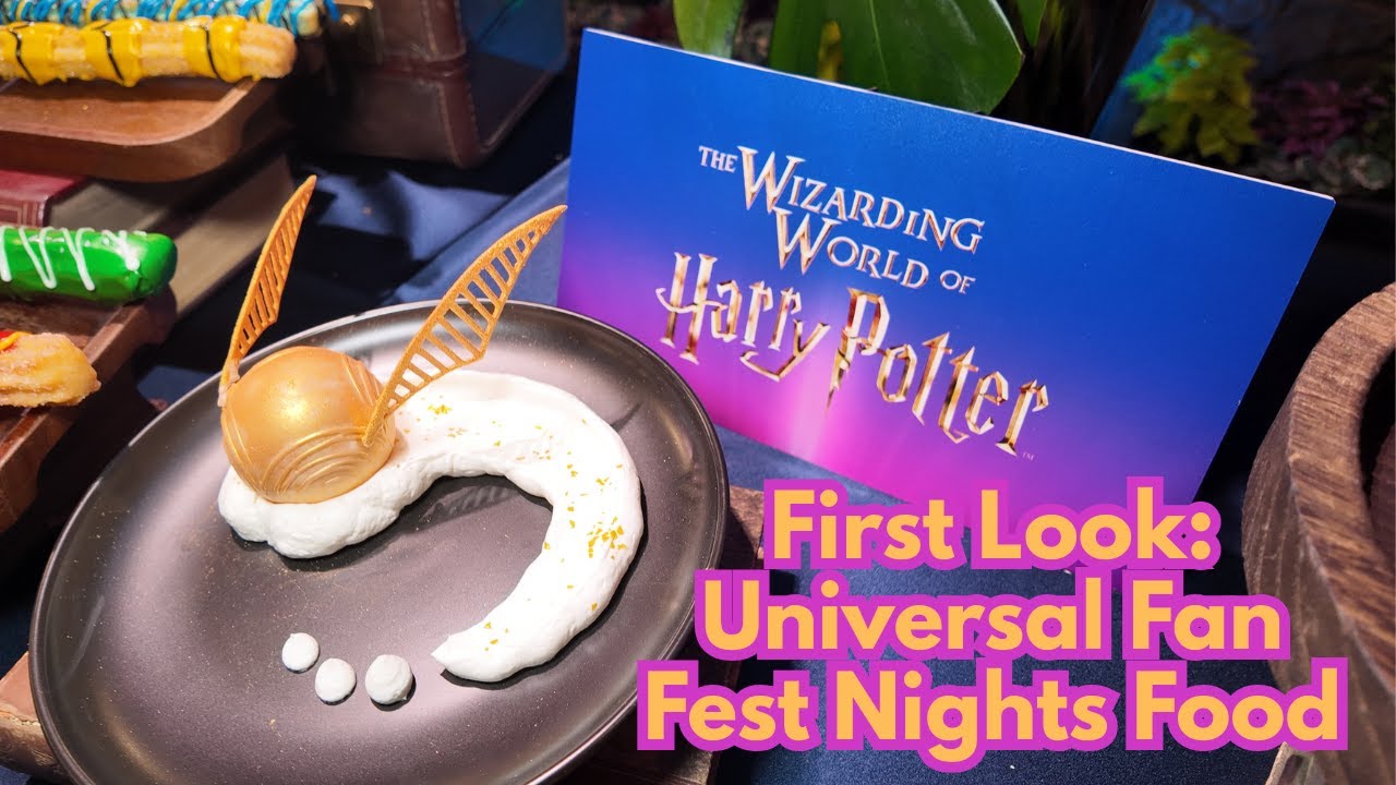 FIRST LOOK: New Food at Universal Fan Fest Nights at Universal Studios Hollywood