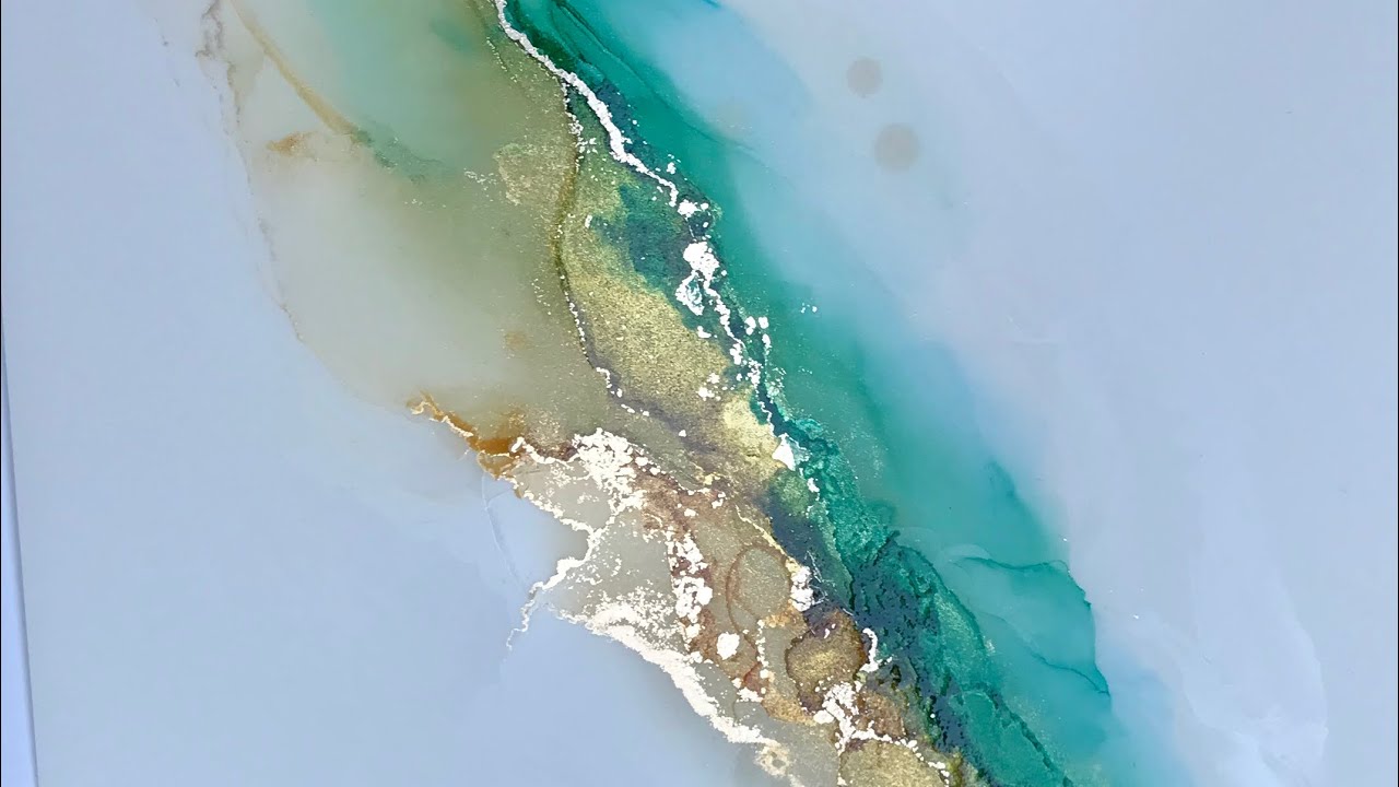 [16] Abstract Alcohol Ink Art