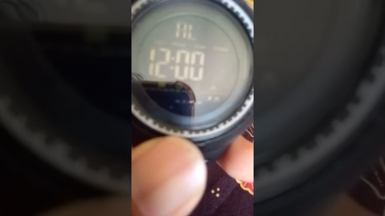 CARA SETTING  BEEP ATAU BUNYI TIT  JAM SKMEI 1251 ANTI AIR 5ATM