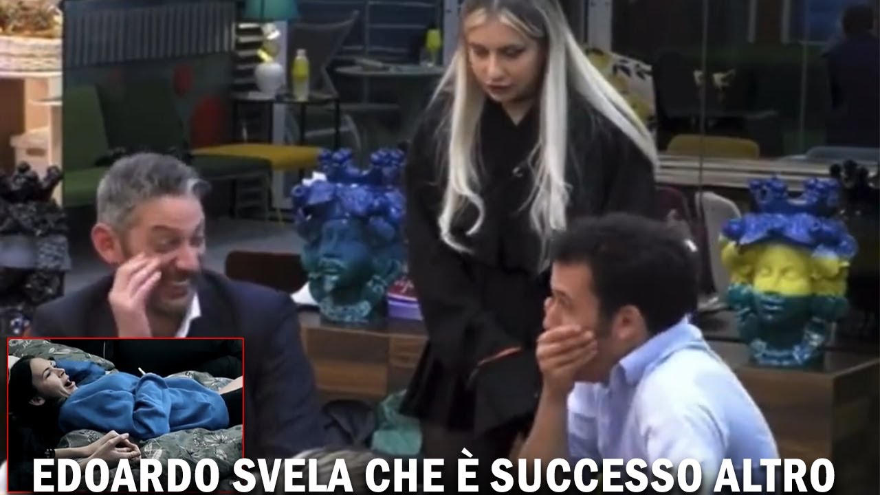 GFVIP cosa è successo veramente tra Edoardo e la Murgia nel van