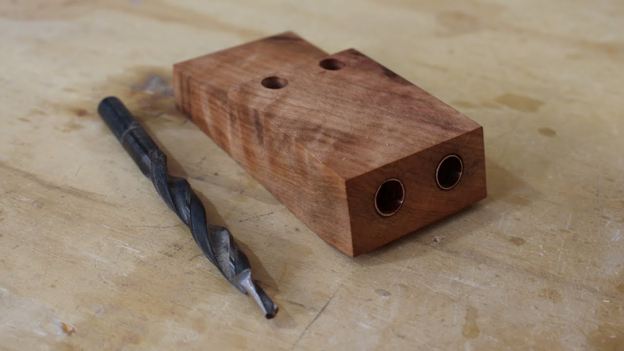 Guía para tornillo inclinado -  Pocket Hole Jig Casero