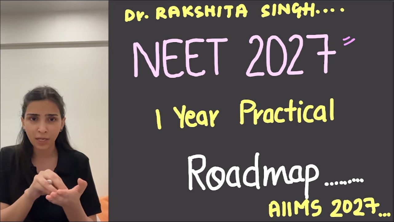 NEET 2027 Complete Roadmap to Score 650+ in 1 Year | Full Strategy & Study Plan