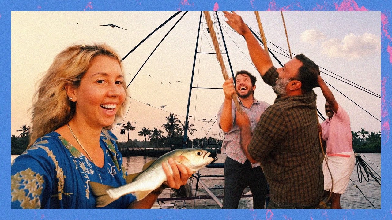 COZINHANDO COM PESCADORES NO MEIO DO NADA | Experiência SELVAGEM na Índia 🇮🇳 ft. @FoodNTravel