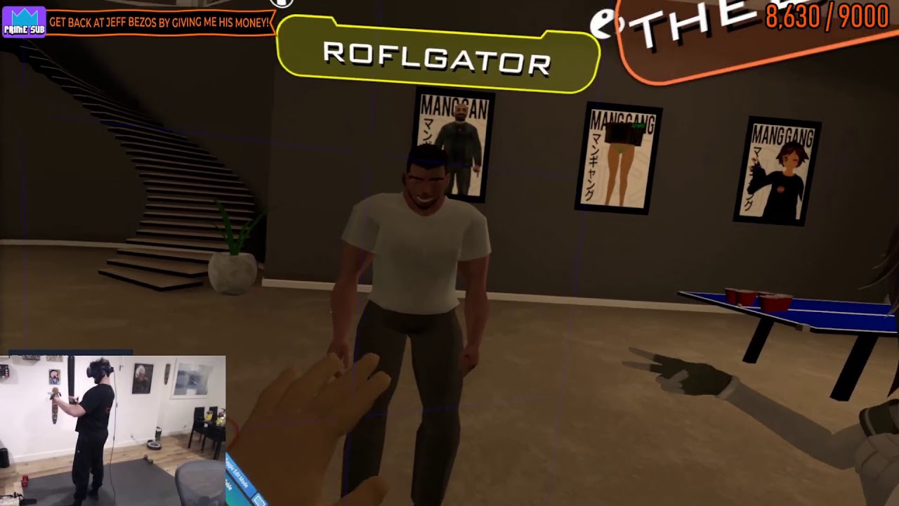 HasanAbi clip highlights April 6 VR Chat