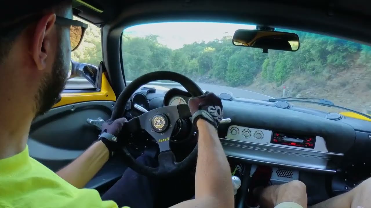 Lotus Elise onboard - Rover K PURE EXHAUST SOUND (first mic test)