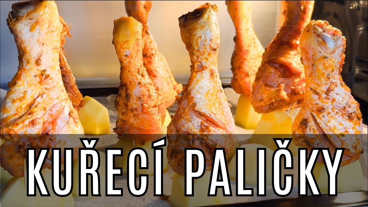 Pečen&eacute; kuřec&iacute; paličky v troubě - jednoduch&yacute; a rychl&yacute; recept