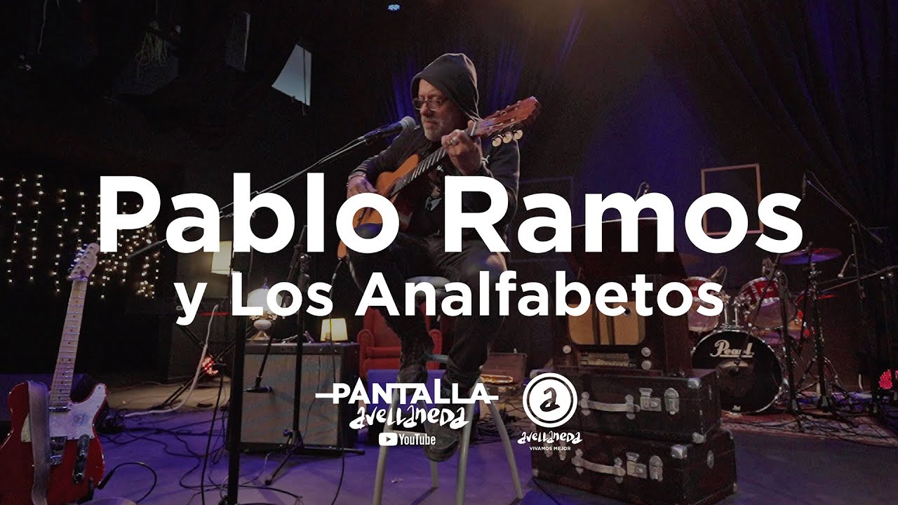 Pablo Ramos & los analfabetos en el Cine Teatro Municipal Wilde de Avellaneda.