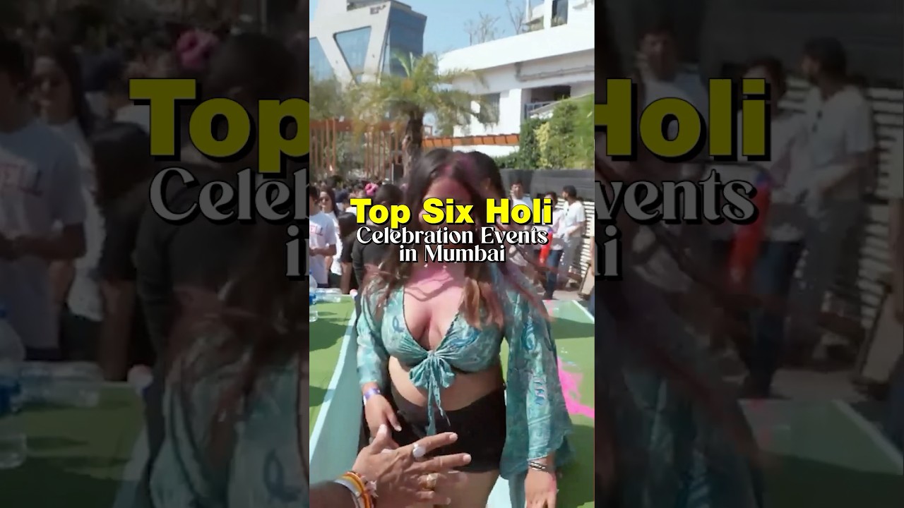 Rang festival DJ chetas Nesco compound Goregaon Holi splash Inorbit Mall Holi High Illusion Lokha...