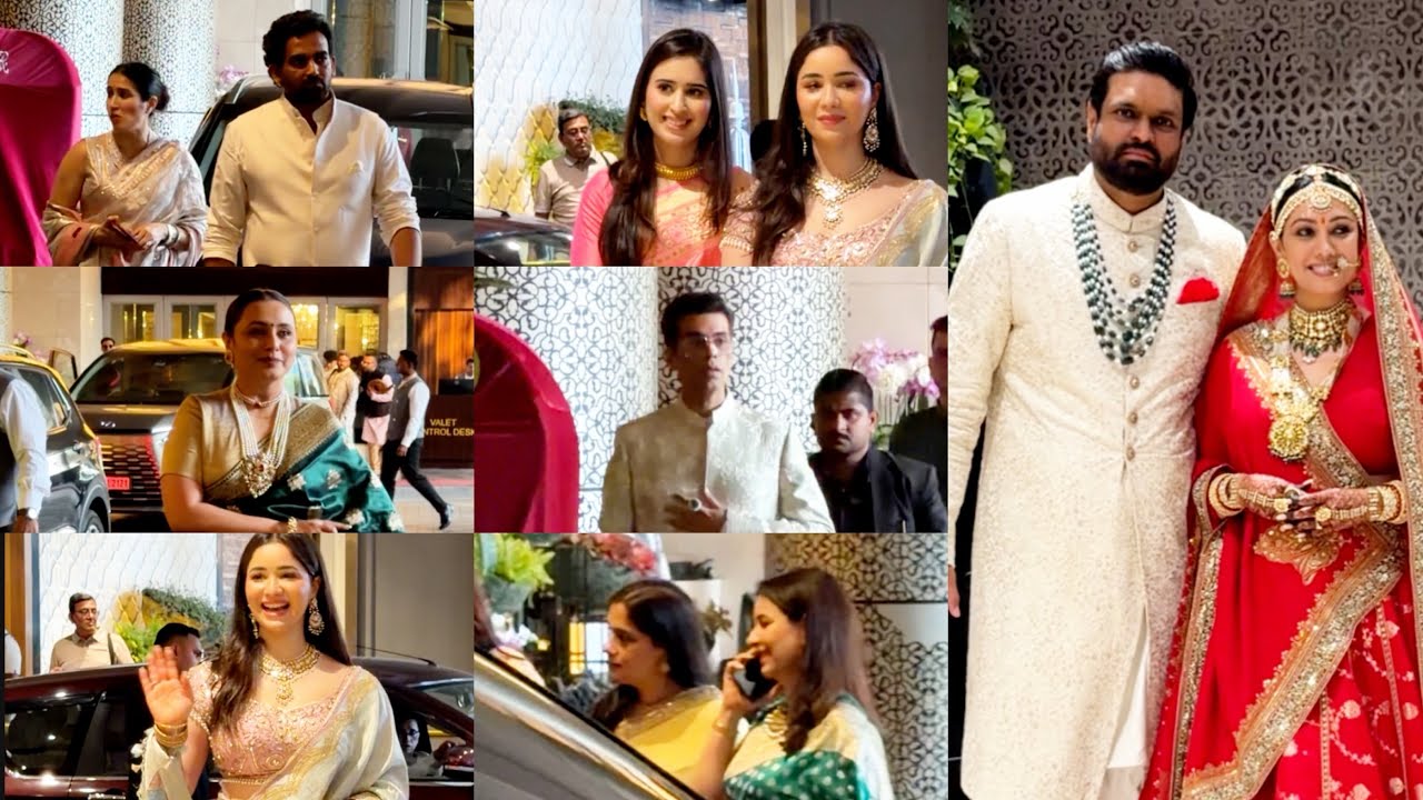Ravi Bhagchandka Eka Lakhani Wedding  Rani Mukherjee Sara Tendulkar Zaheer Khan Karan johar ❤️🫶