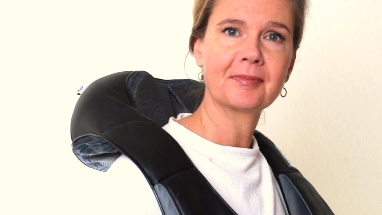 GEGEN VERSPANNUNGEN mit dem Nacken- & Schultermassagegerät von DONNERBERG