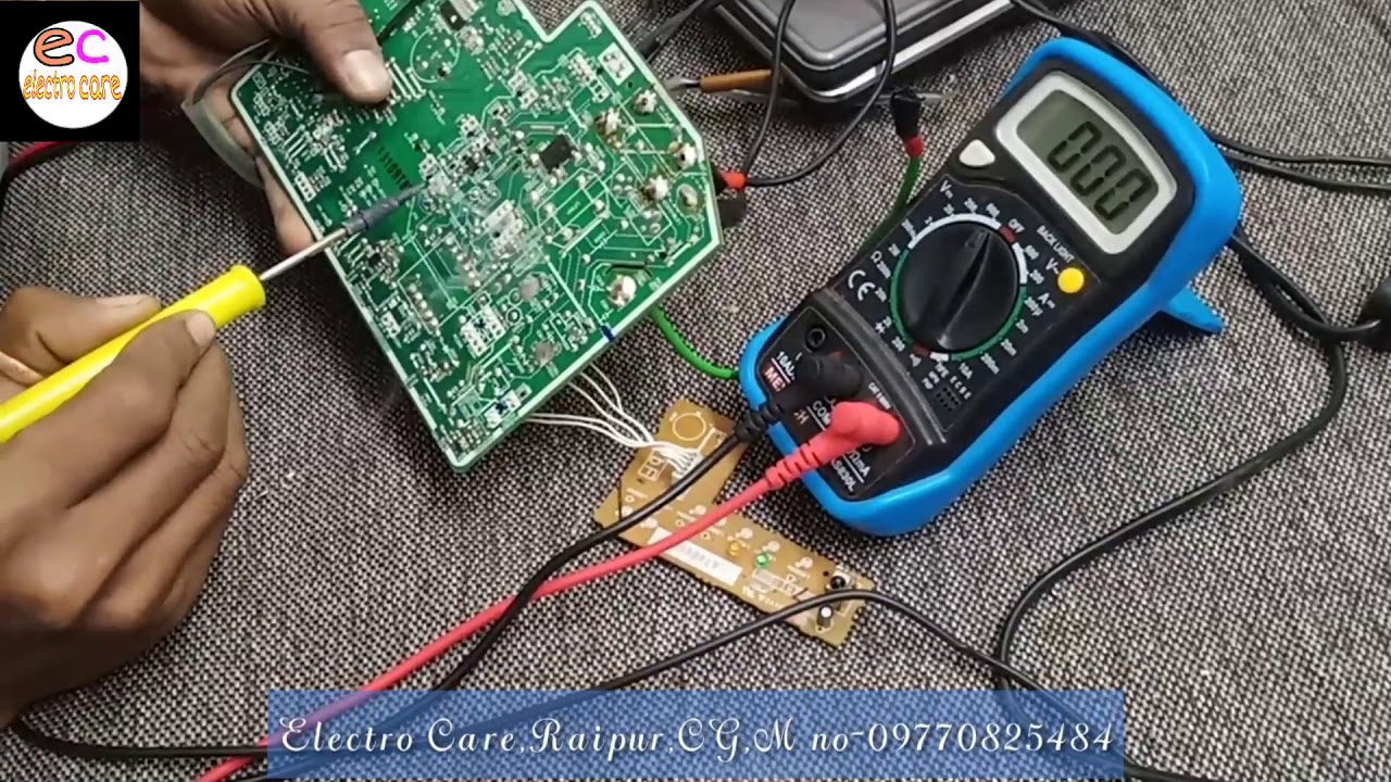 Panasonic split AC pcb repair