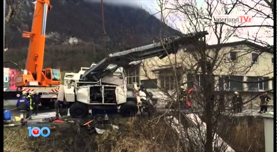 Kranunfall in Balzers