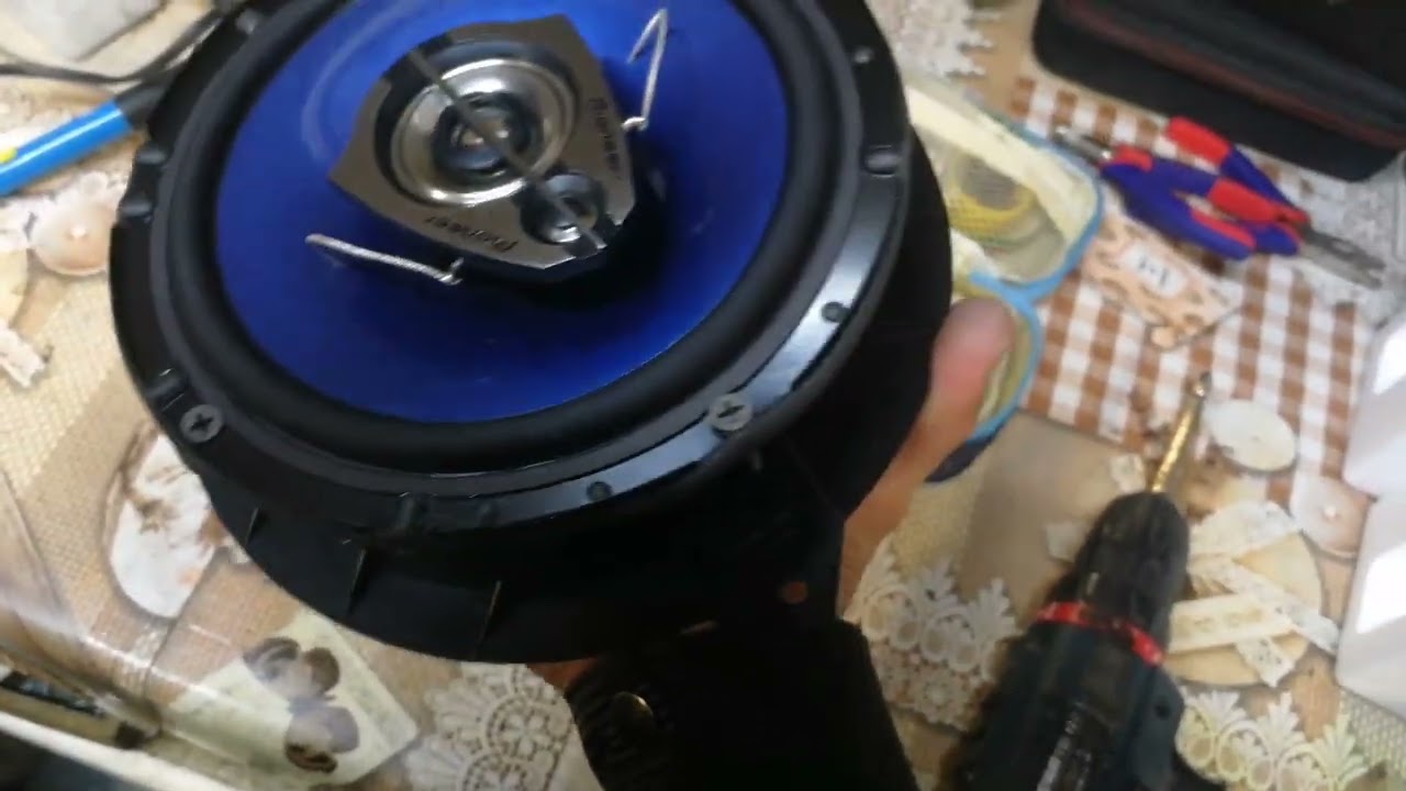 Chery tiggo 7 pro замена динамиков на Pioneer TS-1639R, подсидельный сабвуфер Pioneer TS-WX130DA