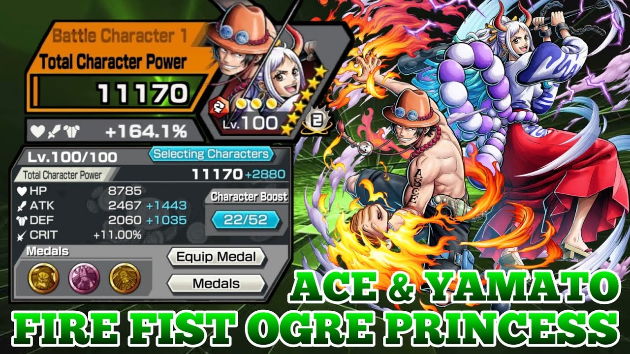 ACE & YAMATO GAMEPLAY | ONE PIECE BOUNTY RUSH | OPBR
